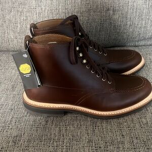 Vibram brown boots for men size 8.5